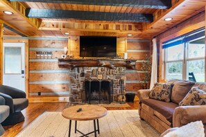 スマートテレビ、暖炉