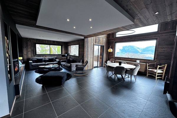 TV connectée, cheminée