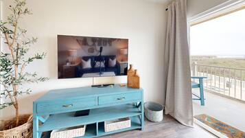 Condo (#2008 - No Pets) | Living area | 42-inch flat-screen TV with cable channels