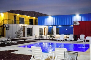 Outdoor pool - Vagón Resort (Cuatro Ciénegas)