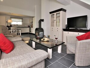 Living area - Beach Park 14/3n Comfortable Vacation Home (Graal Mueritz)