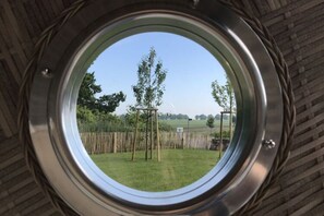 Uitzicht vanuit accommodatie