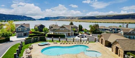 Außenpool, beheizter Pool