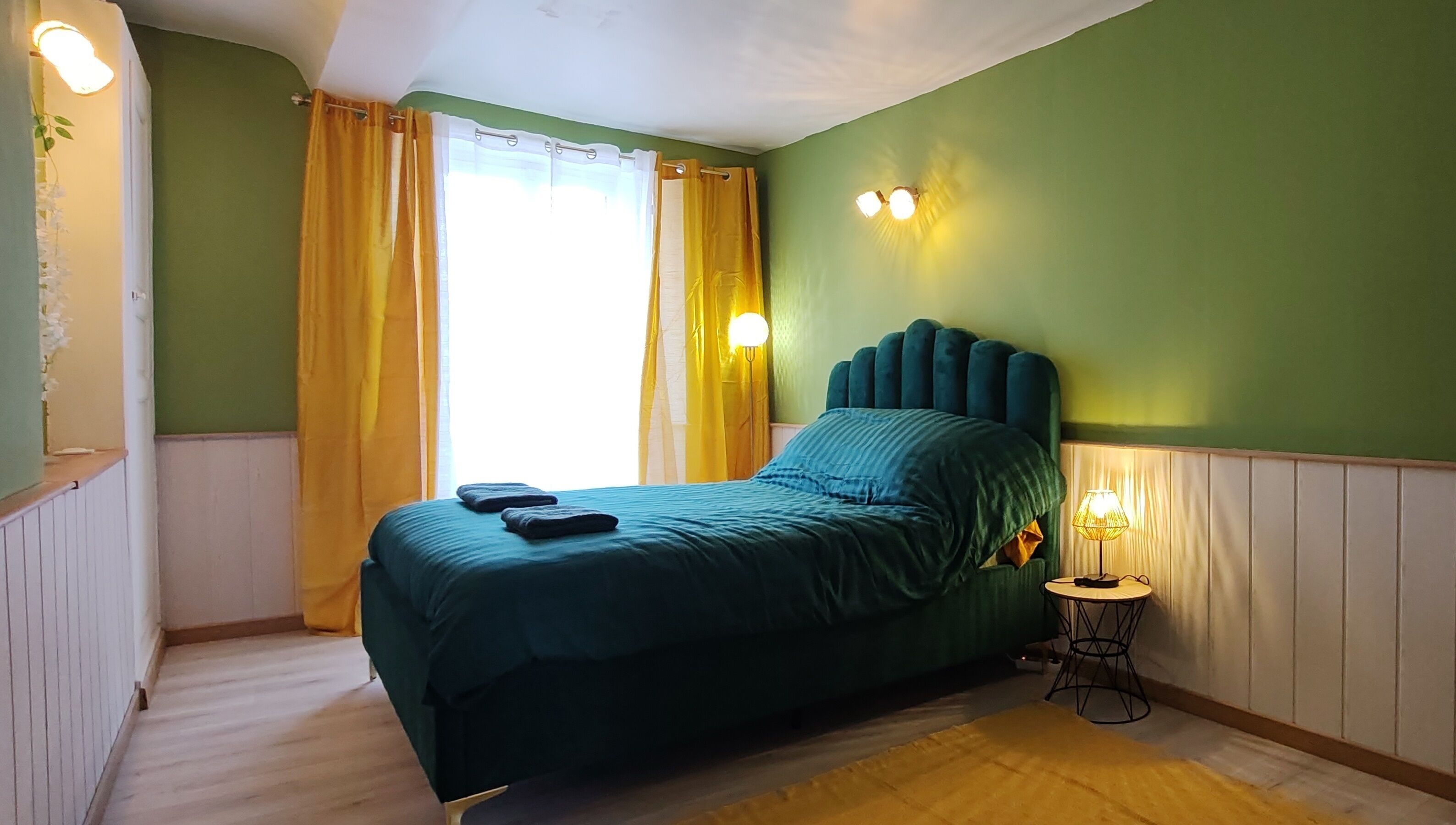 2 habitaciones, wifi gratis y ropa de cama 