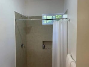 Towels, soap, toilet paper