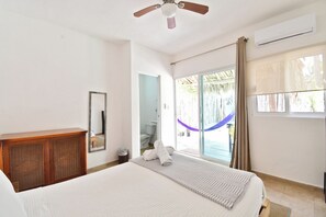 Rom – standard, hageutsikt | Wi-fi (inkludert) og sengetøy