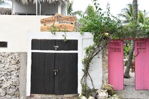 Façade de l’hébergement