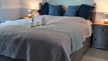 Ferienhaus | 2 Schlafzimmer, individuell eingerichtet, Bügeleisen/Bügelbrett