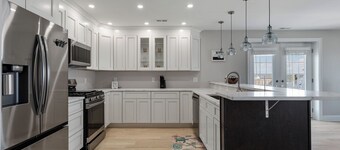 Located next to the Inlet with Ocean Views and steps to Beach and Sea Wall!