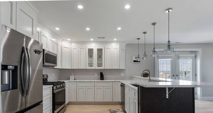 Located next to the Inlet with Ocean Views and steps to Beach and Sea Wall!