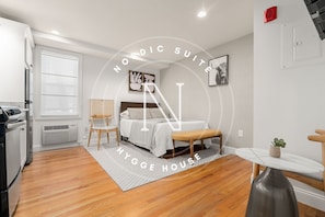 1 soverom, strykejern/-brett, wi-fi og sengetøy