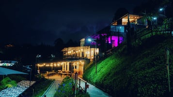 Front of property - evening/night