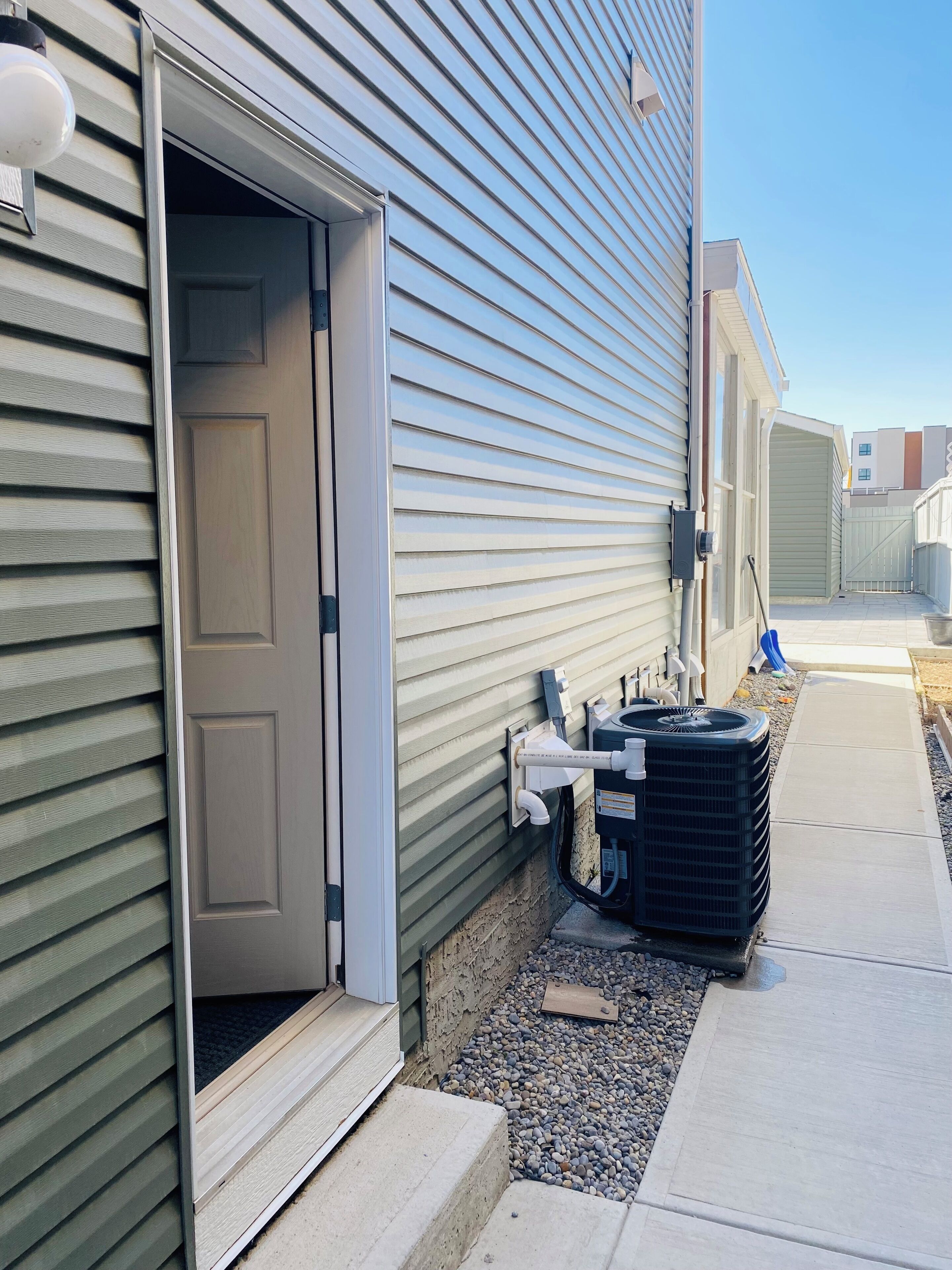 Enceinte de l’hébergement