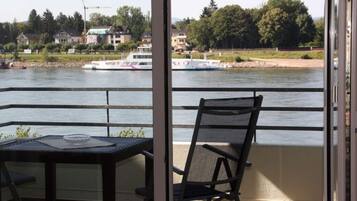 Blick von der Unterkunft