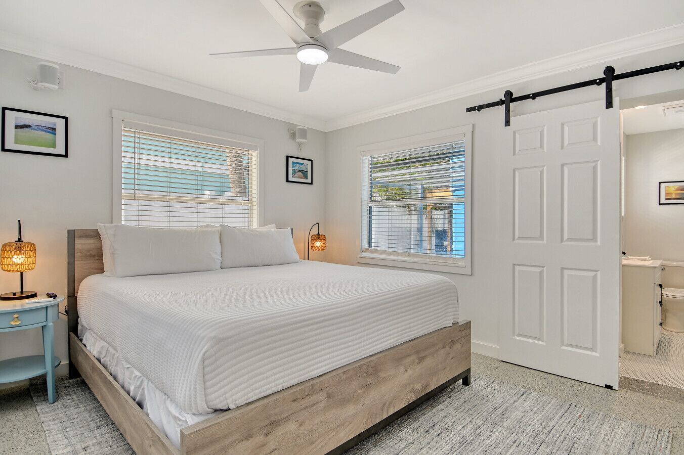 2 bedrooms, desk, iron/ironing board, free WiFi