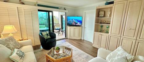 Televisie en een kantoor