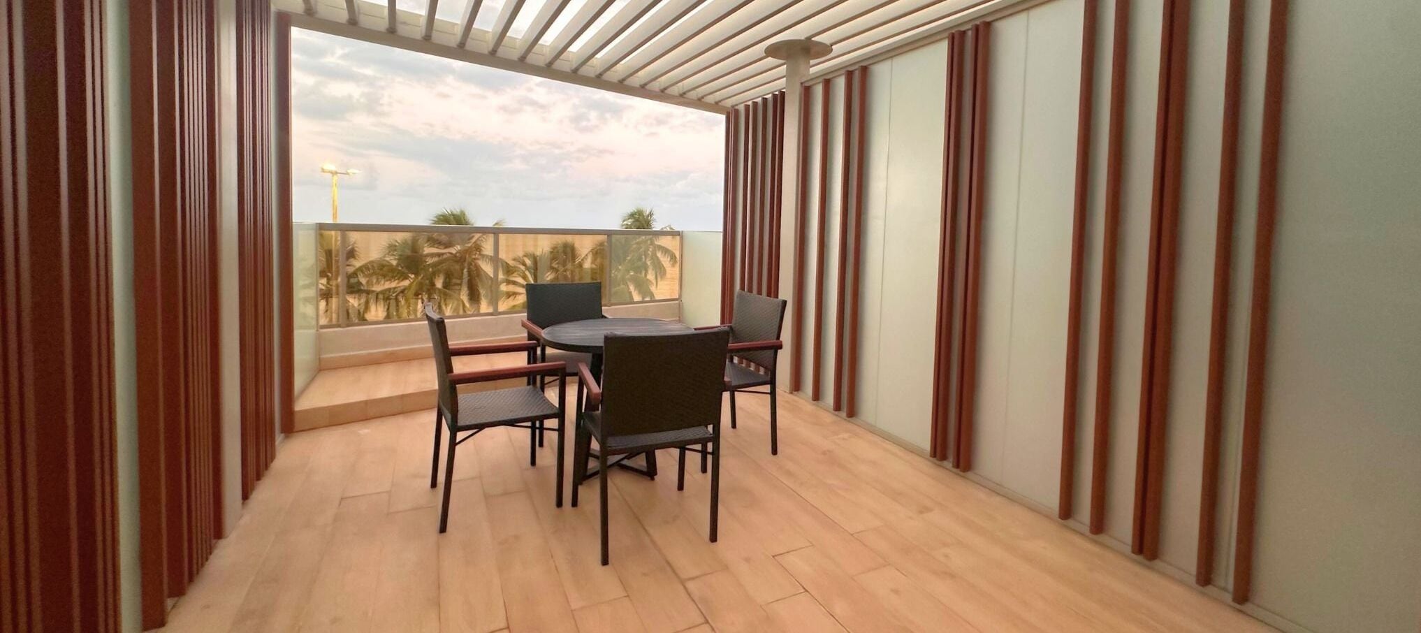 Suíte | Opções para refeição ao ar livre