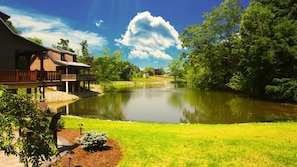 Property grounds - The Dragonfly at Water's Edge Cabins (Berlin)