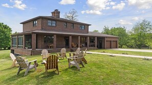 Outdoor dining - ~ Lewis Estate Farm ~ (Prince Edward County)