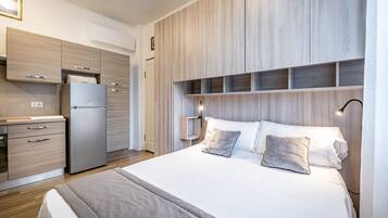 1 Schlafzimmer, Bügeleisen/Bügelbrett, kostenloses WLAN, Bettwäsche