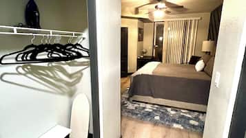 2 bedrooms, desk, iron/ironing board, free WiFi