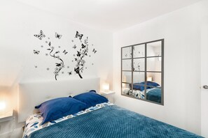 2 habitaciones, wifi gratis y ropa de cama 