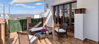 Maison de vacances 'El Paladin' avec vue sur la montagne, terrasse privée et balcon