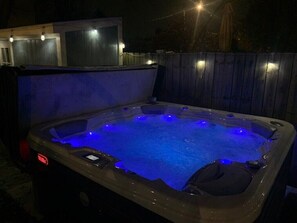 Outdoor spa tub - Contemporary, Cozy, & Convenient in Old Town Alexandria (Alexandria)