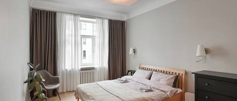 2 Schlafzimmer, Bügeleisen/Bügelbrett, WLAN, Bettwäsche