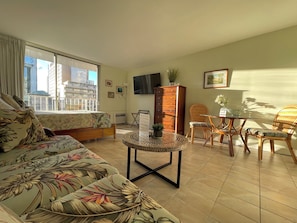 Strykejern/-brett, reiseseng for barn, wi-fi (inkludert) og sengetøy