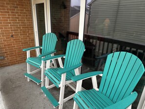 Terrace/patio - 2 Bedroom, 2 Bathroom CONDO North Padre Island Beach Front (Corpus Christi)