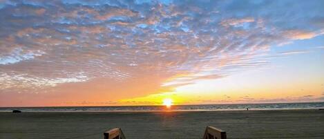 Am Strand, Strandtücher