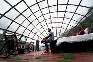 Panoramic Quadruple Room, Mountain View - Hoteles Capsula Machupicchu (Santa Teresa)