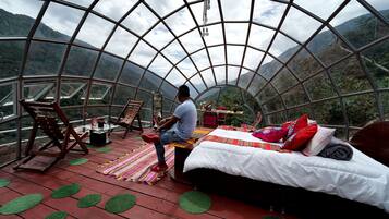 Habitación panorámica, vistas a la montaña