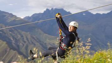 Ziplining