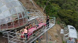 Living area - Hoteles Capsula Machupicchu (Santa Teresa)