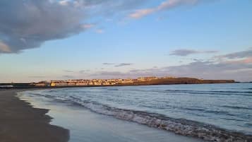 On the beach