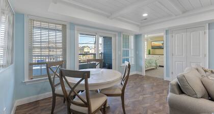 Ocean Views and steps to the Hereford Inlet Beach, Sea Wall and entertainment!!