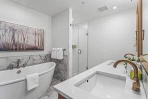 Hair dryer, towels