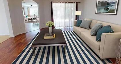 Clean, homey, spacious home in a gated community with beautiful amenities.