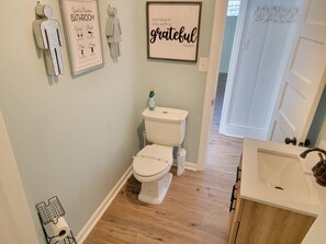 Hårtørrer, håndklæder