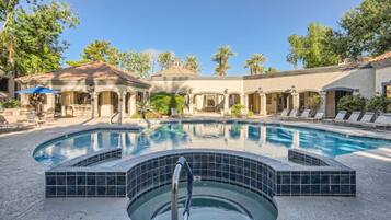 Udendørs pool, opvarmet pool