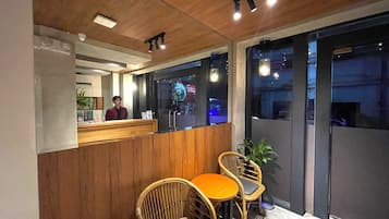 Sala de estar en el lobby