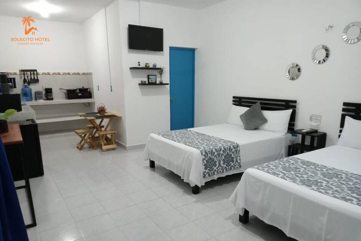 Family Apartment, 2 Queen Beds, Kitchen, Garden Area