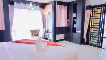 2 soveværelser, skrivebord, gratis Wi-Fi