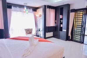 2 bedrooms, desk, free WiFi - P'Da House (Hat Yai)