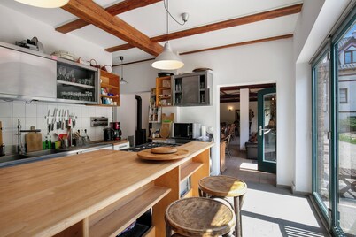 Villa 'Seminarhaus' with Shared Terrace, Garden and Wi-Fi