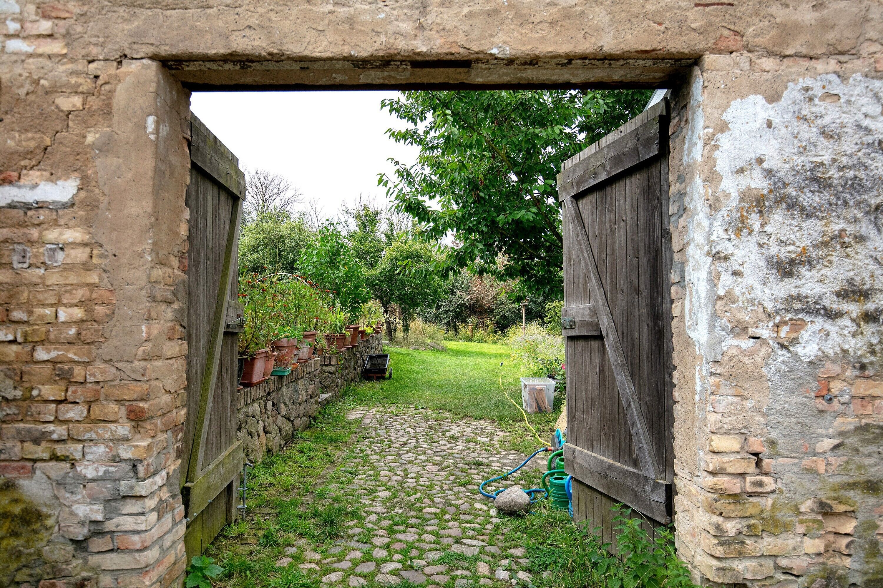 Enceinte de l’hébergement