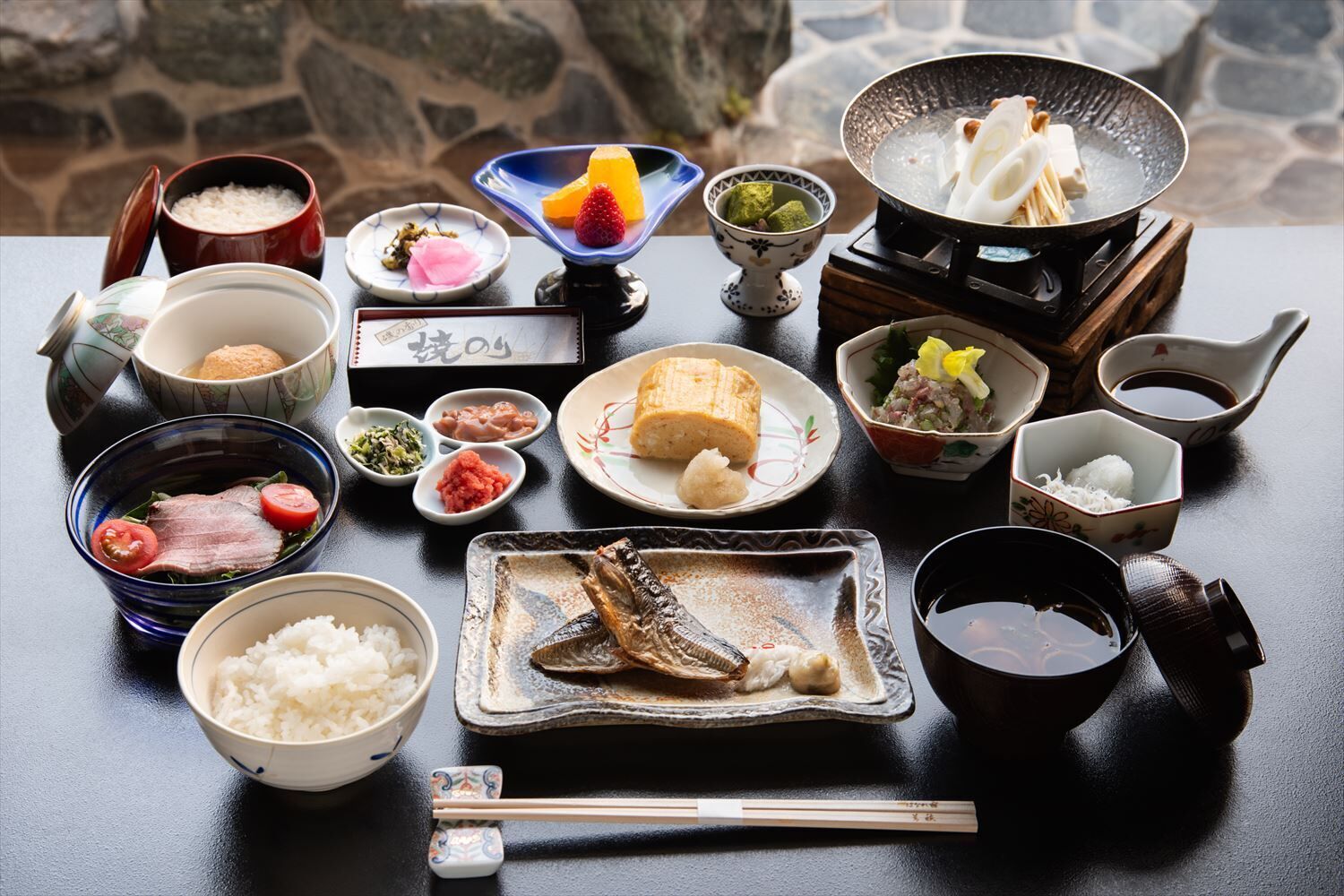 Free daily Japanese breakfast 