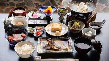 Free daily Japanese breakfast